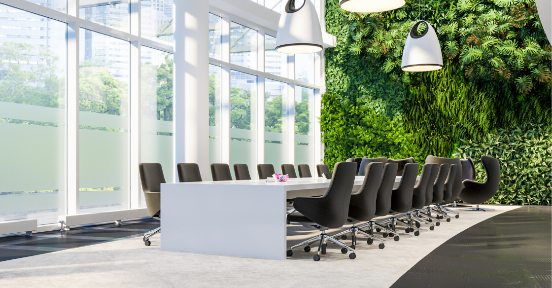 Transform your Office Space with an Artificial Living Wall