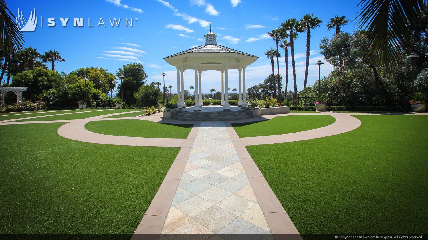 commercial artificial grass lawn