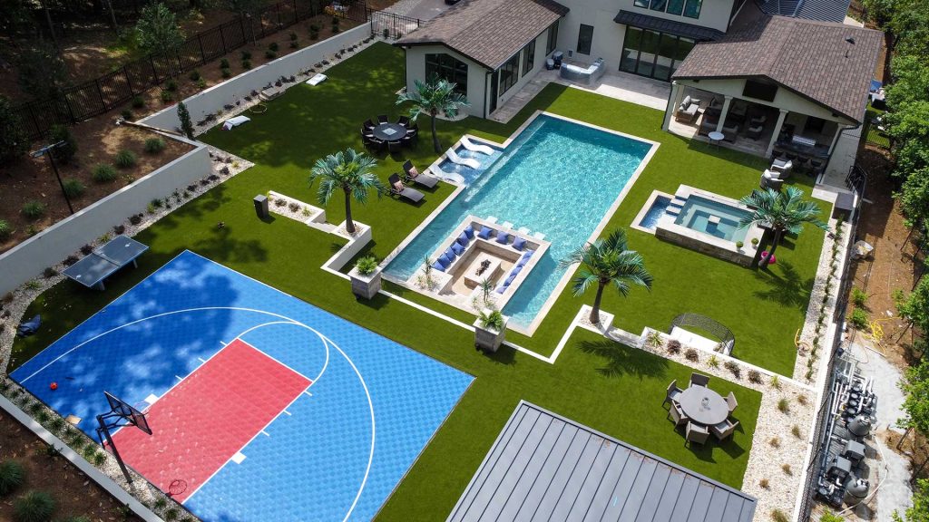 poolside synlawn seattle artificial grass