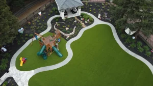 Backyard Playground turf SYNLawn Seattle