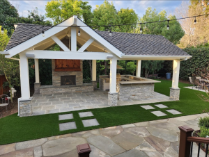 SYNLawn Seattle Residential Backyard Artificial Grass