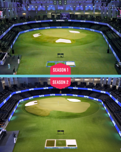 SYNLawn Seattle Putting Green Turf Installed for the TGL GreenZone Upgrade