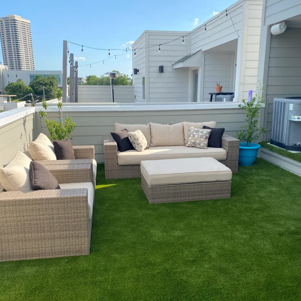 Rooftop Lounge Seattle Artificial Turf